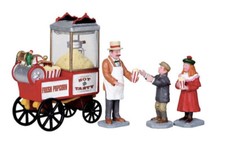 Lemax Popcorn Seller Holiday