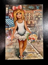 Rare Tableau Poulbot Paris