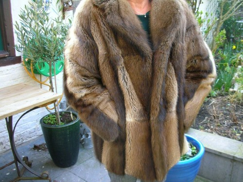 Veste fourrure ragondin - veste, lille