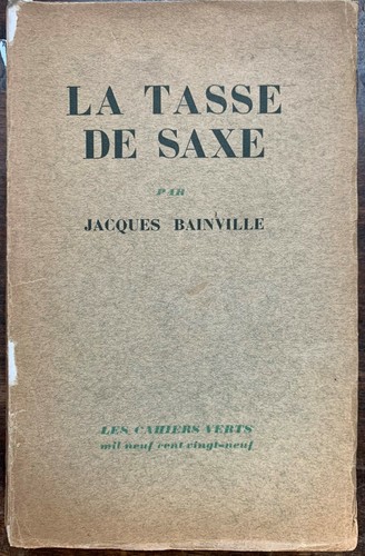 Litterature tasse de saxe - litterature,