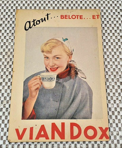 Ancien carnet publicitaire