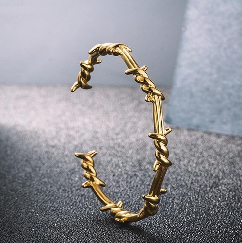 Bracelet homme barbelé métal