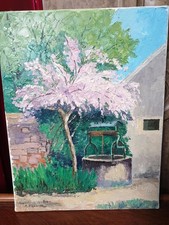 Tableau ancien R.Drouin Huile