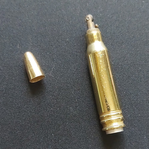 Gold bullet shaped novelty - bullet,