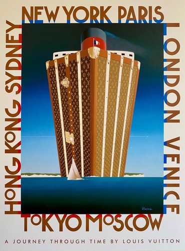 Affiche louis vuitton - affiche, a