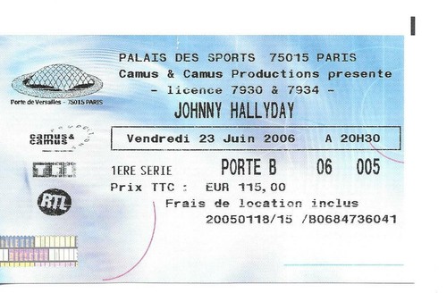 Rare ticket billet - ticket, de