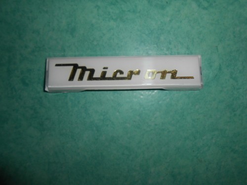 Logo capot moteur solex micron - capot,
