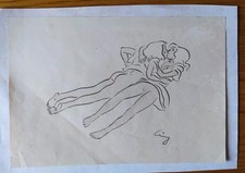 Super bradé 3 LITHOS SIGNEES + 5 GRAVURES ANCIENNES - CURIOSA