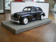 CCC F Peugeot 203 noire  Kit monté white metal 1/43
