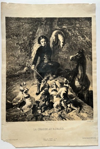 Chasse alfred dreux la - -,