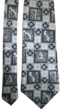 -  LANVIN  authentique cravate cravatte    100% soie  TBEG vintage 10x150 cm