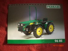  PROSPECTUS   PUBLICITAIRE    TRACTEUR    FERRARI  96 RS