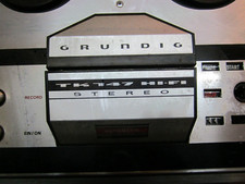 MAGNÉTOPHONE à bandes GRUNDIG TK147. Ne fonctionne pas. Collection . Occasion
