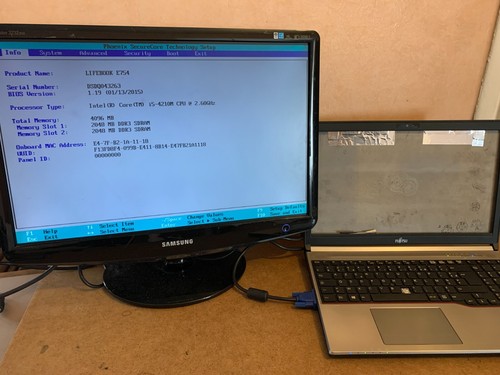 Fujitsu lifebook e754 - fujitsu,