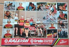 Cyclisme Affiche Poster équipe Ti RALEIGH année 1980