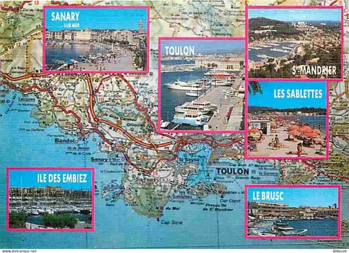 Carte postale var la - carte, 83