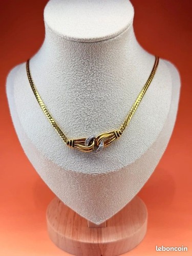 Collier jaune 750 1000 18 - 750/1000, (18