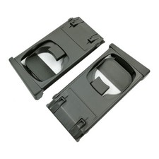 2PCS Black Front Cup Holder