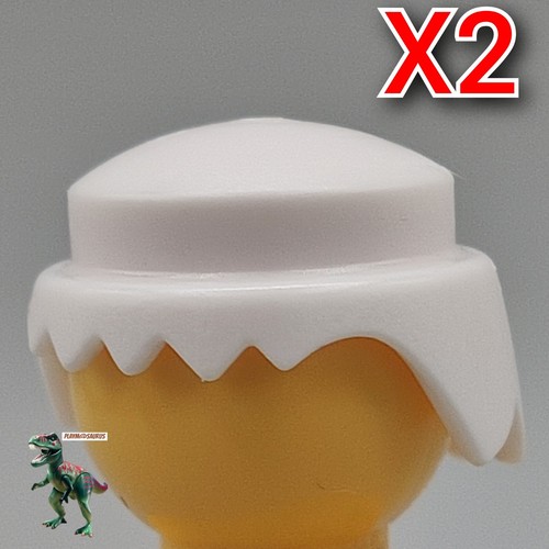 Playmobil perruque - x2,
