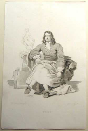 Gravure portrait de - gravure, (v.