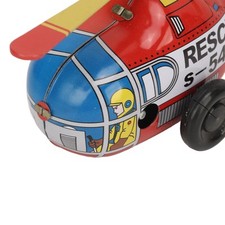 Hélicoptère Clockwork Toy Métal Fer Vintage Clockwork Plane Jouet