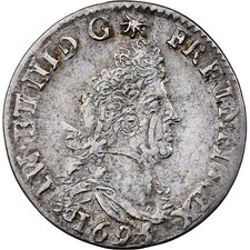 France, Louis XIV, 4 Sols aux
