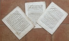 Ancienne Partitions De Musique/MENDELSSOHN Quatuor op 3 Violon Alto Violoncelle