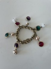 Bracelet gourmette couleur or