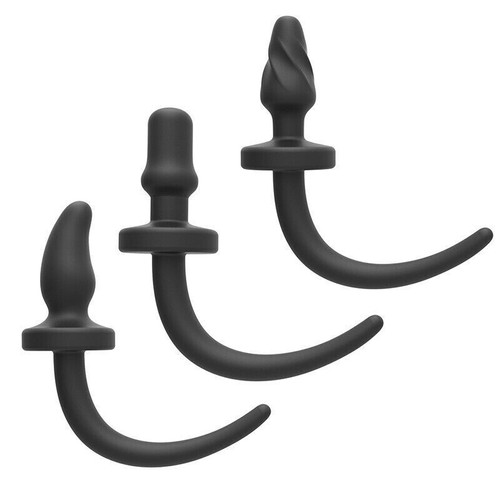 Silicone-Tail-Puppy-Anal-Butt-