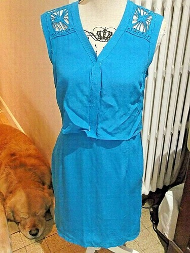 Robe sandro taille bleu - ,