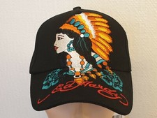 Rare Casquette Ed. Hardy By Christian Audigier Broderie indienne Neuve Taille 1