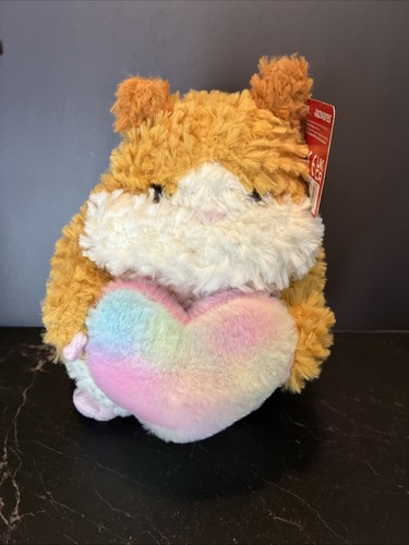 Russ plush hamster holding - hamster,