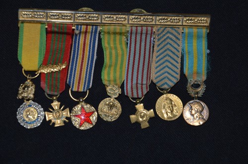 Lot medailles militaire - lot, militaire-croix