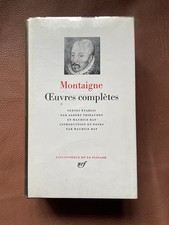 Livre pléiade montaigne - la,