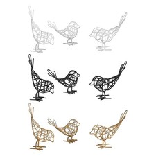 Lot de 3 statuettes d'oiseaux