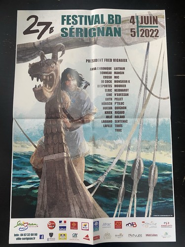 Affiche festival bd - affiche,