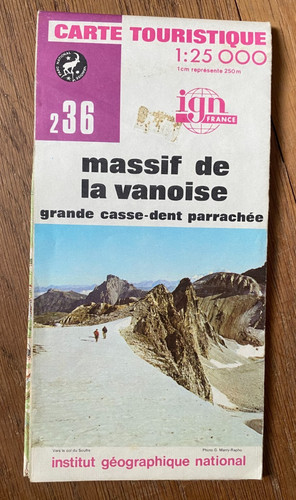 Carte ign série - carte, 1:25