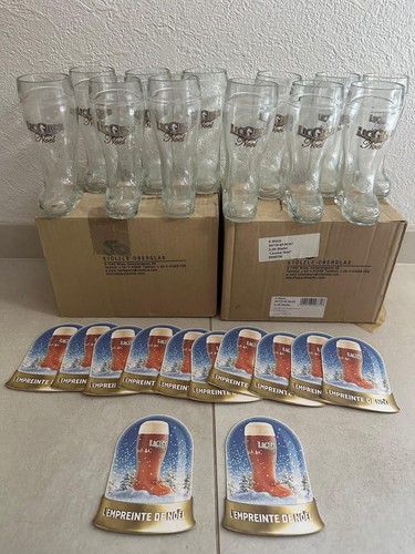 Lot verres bottes a - de, 12