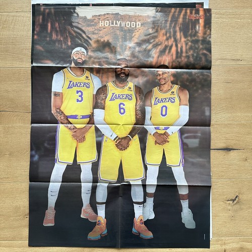 Lebron lakers mitchell affiche - lebron,