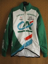 Veste cycliste Credit Agricole Vintage Nalini Hiver Jacket Eddy Merckx - 4 / L