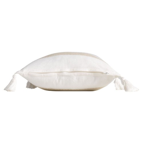 Coussin déco pompons - déco,