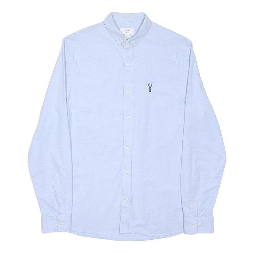 Next chemise bleu boutonnée - next,