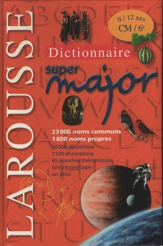 Dictionnaire super major - ,