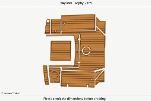 Bayliner trophy 2159 cockpit - bayliner,