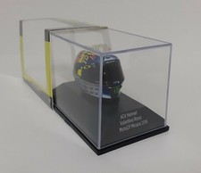 MINICHAMPS 1:8 valentino rossi Modèle Casque Moto Gp Misano 2018 AGV Diecast