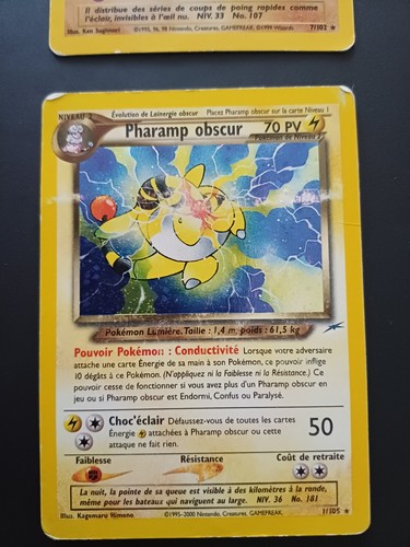 Cartes pokémon wizards holo - cartes,