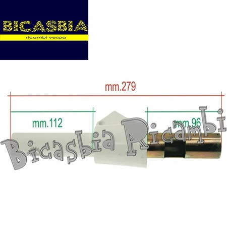 Tube commande vitesse vespa - tube,