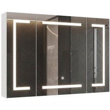 Armoire de toilette LED avec