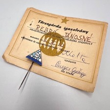 Insigne 1978 Émail Bleu Or +