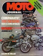 MOTO JOURNAL  435 SUZUKI GS